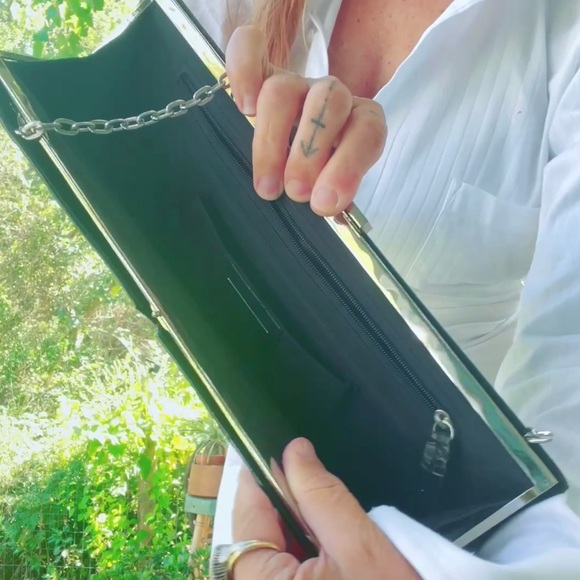 Alfani Tooled Leather Clutch - Picture 12 of 12